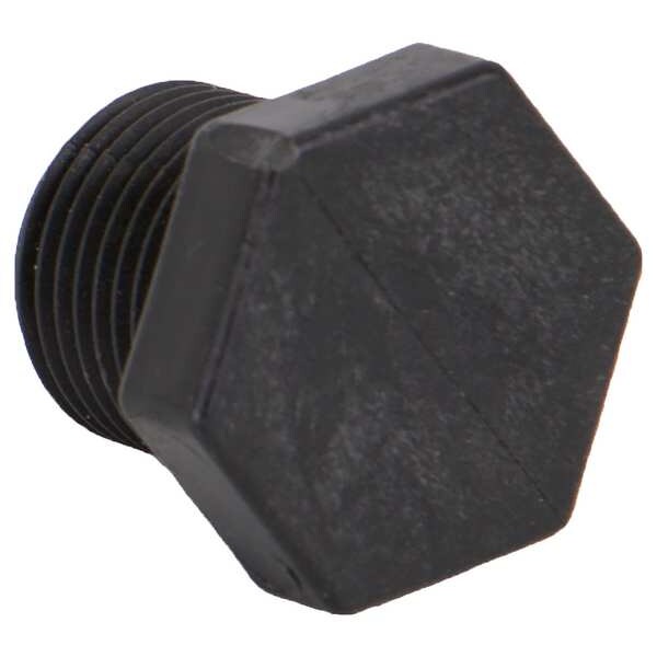 Plug, Polypropylene, 3/8