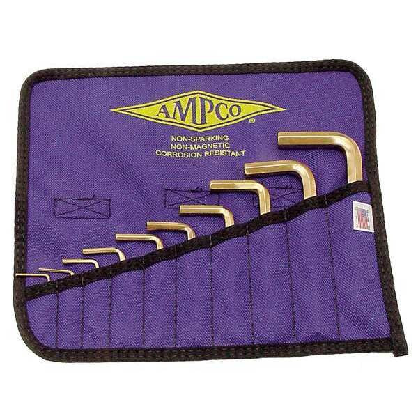 10 Piece SAE L-Shape Hex Key Set, M-42