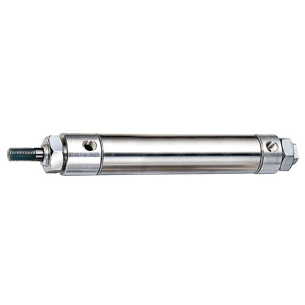 Air Cylinder, 9/16 in Bore, 1 in Stroke, Round Body Single Acting