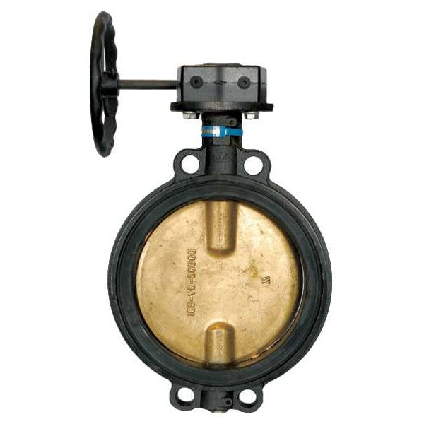 Butterfly Valve, Wafer Style, Size 6 In