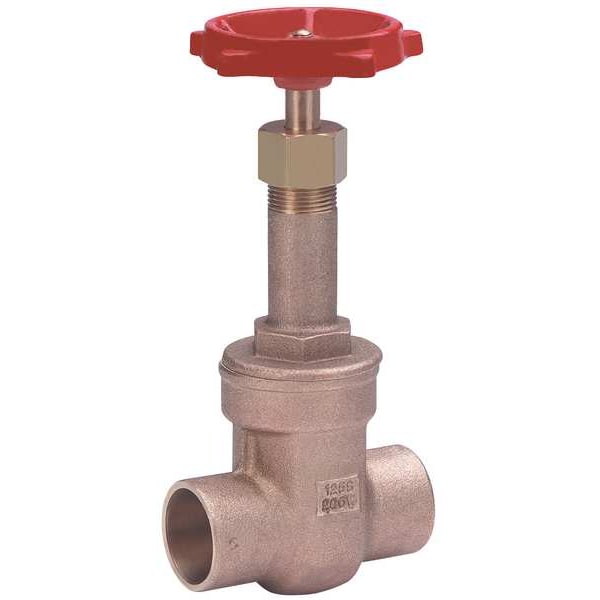 Gate Valve, Class 125, 2 In., Solder