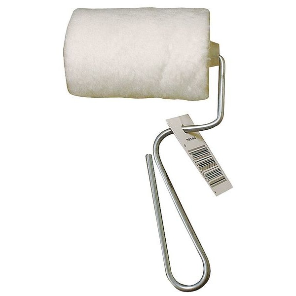 Mini Paint Roller Frame & Cover, Cage, Steel Handle, 3