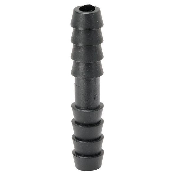 Vacuum Connector, 1/4In, Barbed, Nylon, PK10
