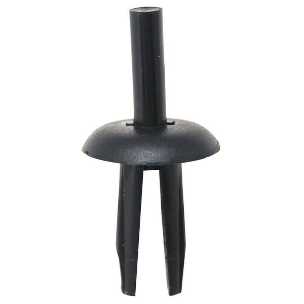 Split Rivet, Flat Head, 0.625 in L, Nylon Body, 50 PK