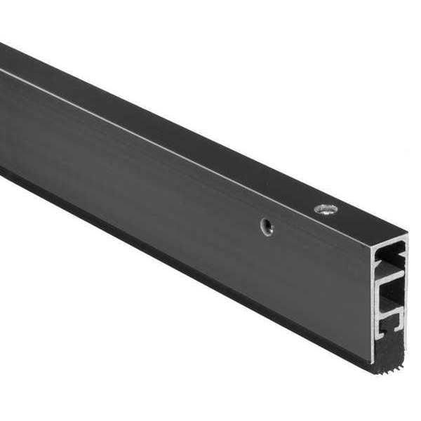 Door Frame Weatherstrip, 7 ft, Black