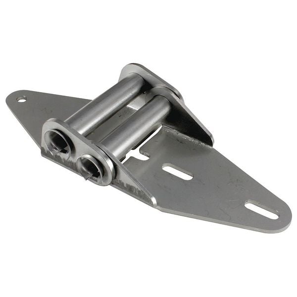 Garage Door Hinge, 7-1/2 In H, PK2