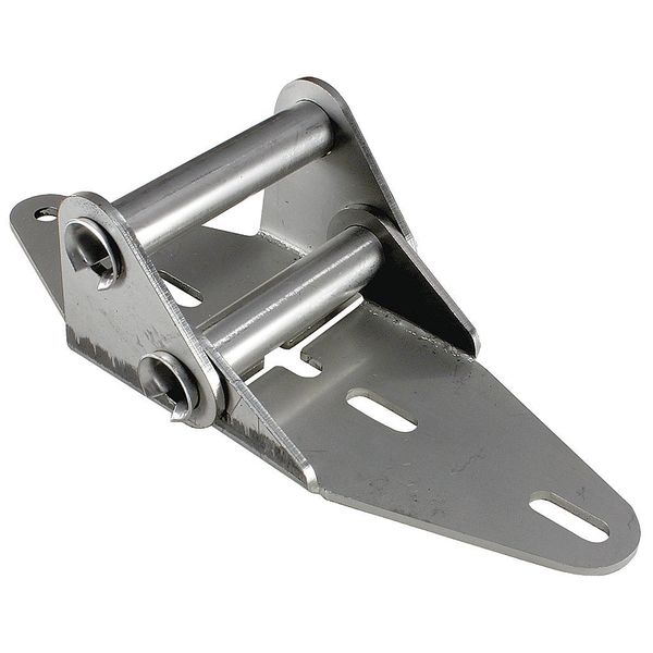 Garage Door Hinge, 7-1/2 In H, PK2
