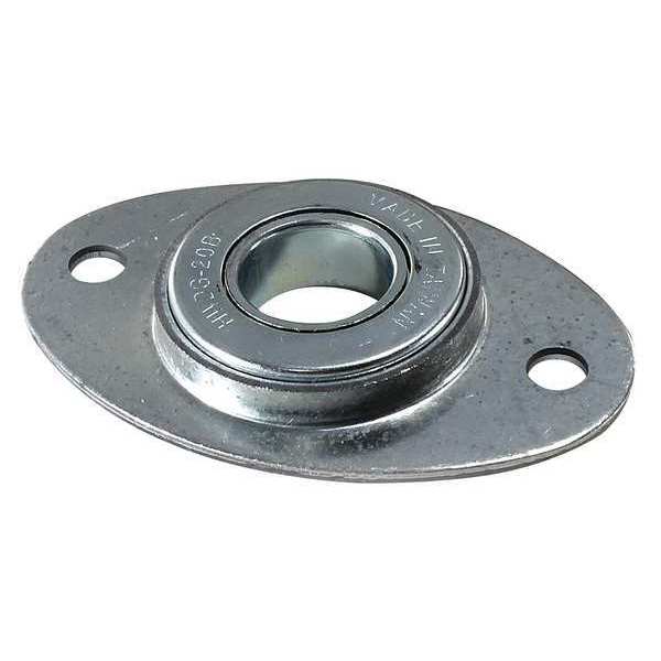 Football Bearing, 1 In Inner Dia., 3, PK4