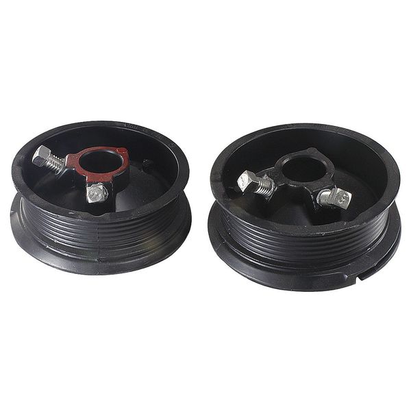 Residential Drum, 4 In Coated, PK2