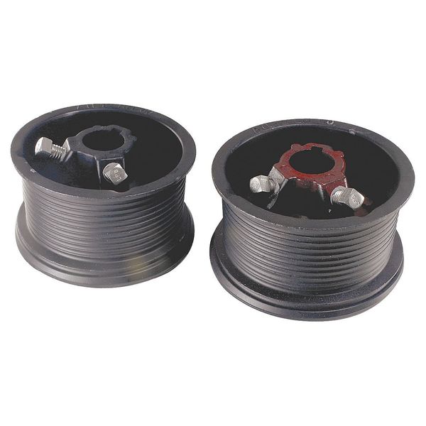 Commercial Drum, 4 In Coated, Keyed, PK2