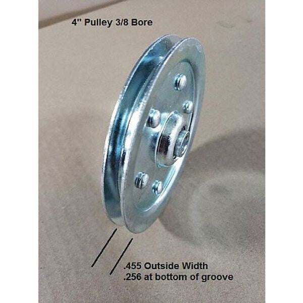 Cable Pulley, 4 In., PK2