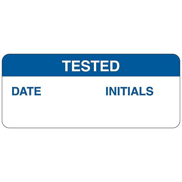 Inspection Label, 1-1/2 In. W, PK364