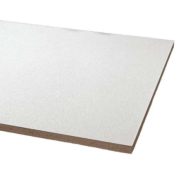 Clean Room Ceiling Tile, 24 in W x 24 in L, 12 PK