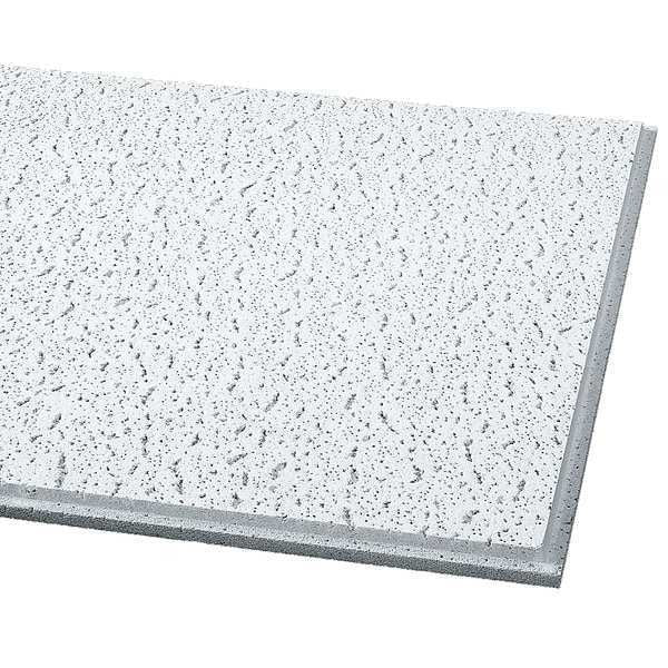 Fissured Ceiling Tile, 24 in W x 24 in L, 16 PK