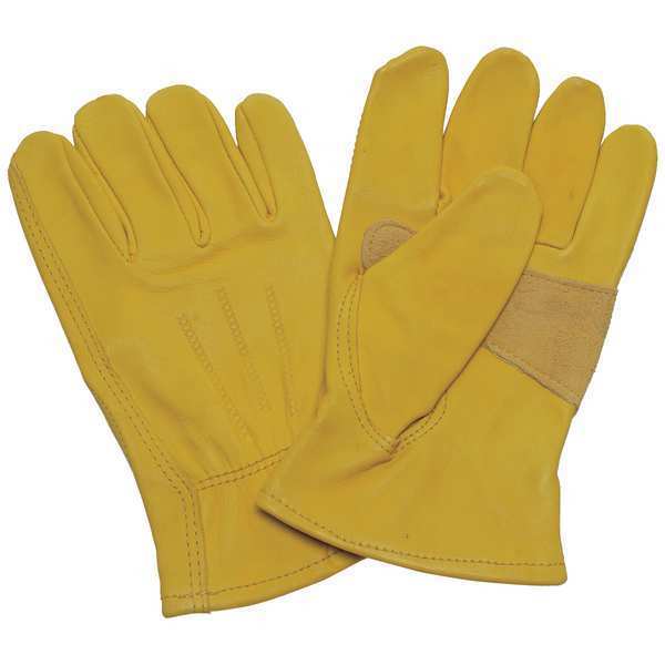 Leather Drivers Gloves, Cowhide, M, PR