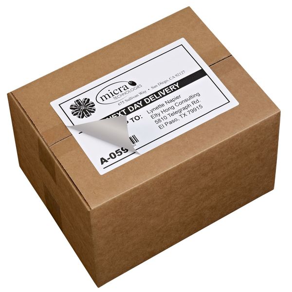 AveryÂ® Internet Shipping Labels with TrueBlockÂ® Technology for Laser Printers 5126, 5-1/2