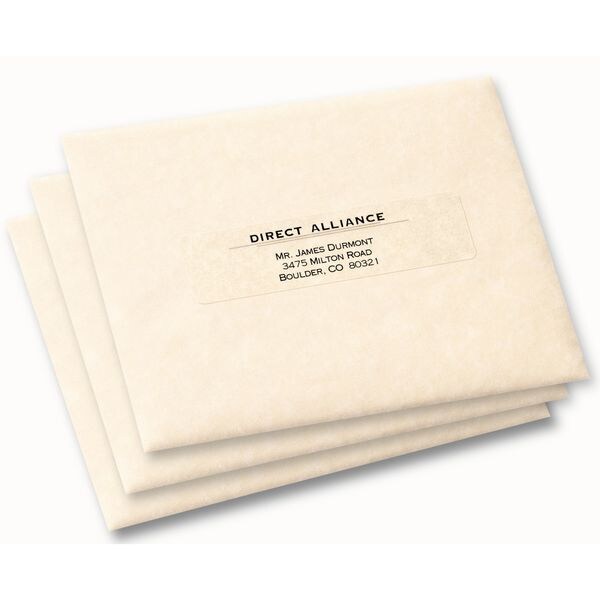 AveryÂ® Clear Easy PeelÂ® Address Labels for Laser Printers 5661, 1
