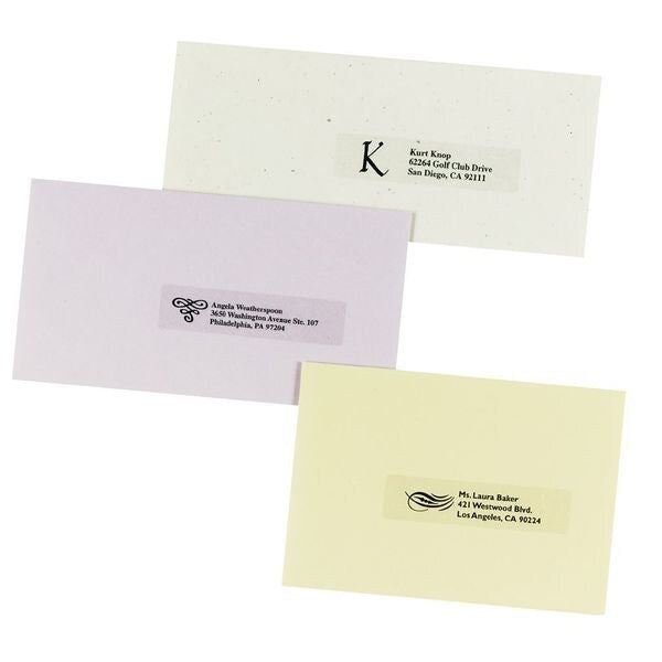 AveryÂ® Clear Easy PeelÂ® Address Labels for Laser Printers 5661, 1
