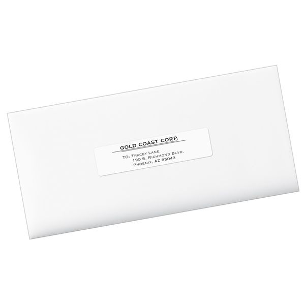 AveryÂ® Easy PeelÂ® Address Labels for Laser Printers 5161Â®, 1