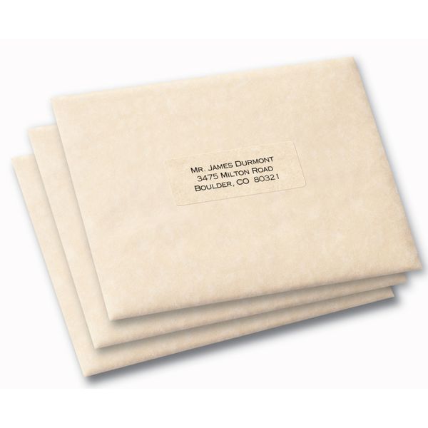 AveryÂ® Clear Easy PeelÂ® Address Labels for Laser Printers 5660Â®, 1