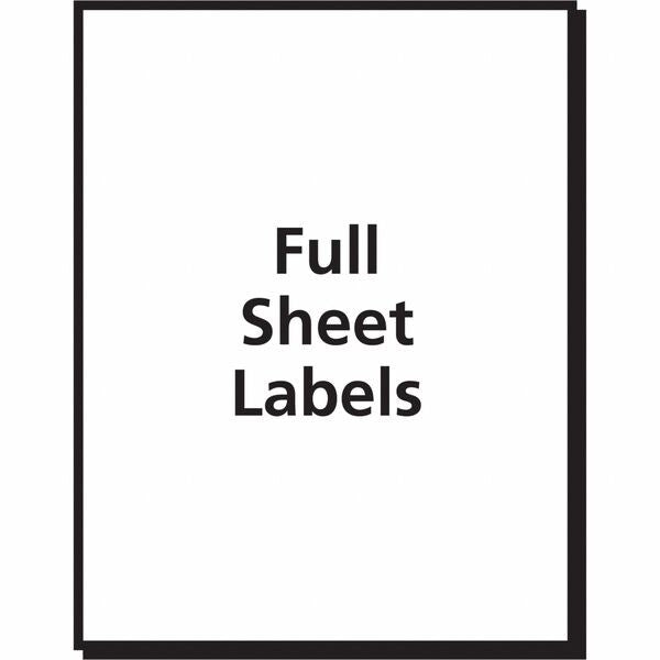 AveryÂ® Shipping Labels with TrueBlockÂ® Technology for Inkjet Printers 8165, 8-1/2