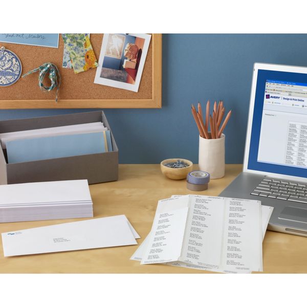 AveryÂ® Easy PeelÂ® Address Labels for Inkjet Printers 8160, 1