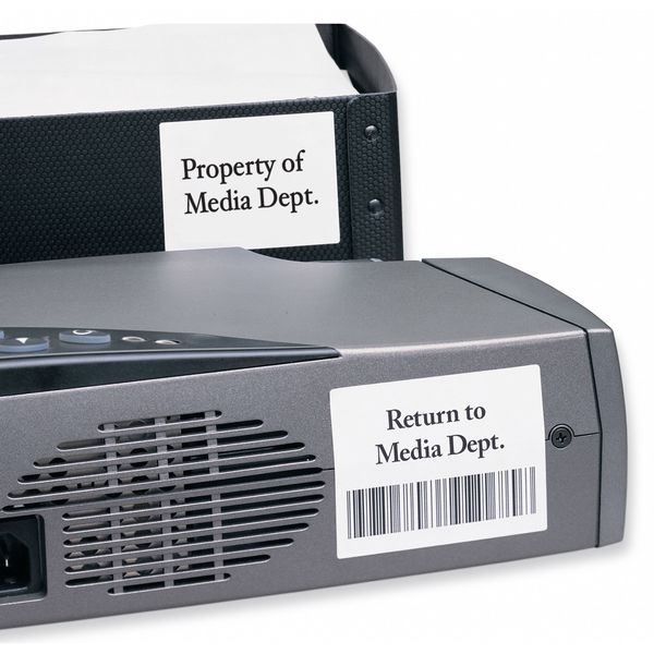 AveryÂ® White Permanent Durable ID Labels for Laser Printers 6578, 2