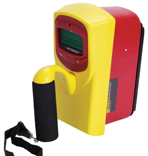 Ion Chamber Survey Meter with Beta Slide