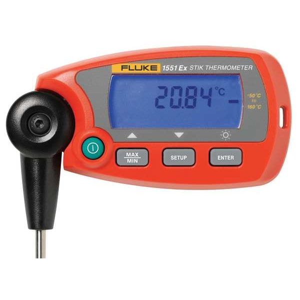 RTD Thermometer, -58 to 320F, Digital
