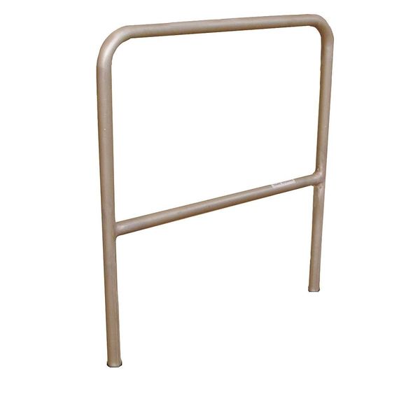 Safety Railing, OAL36In, OAH42In, Alum