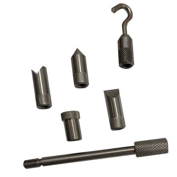 Steel Standard Adapter Set, M6 Thread, PK6