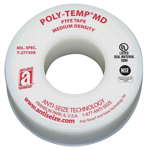 Sealant Tape, 1/4 In. W, 520 In. L