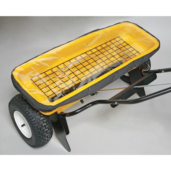 160 lb. capacity Walk-Behind Drop Spreader