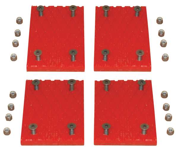 Rplc Lifting Pads, UnPainted Barrier, PK4