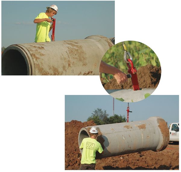 Concrete Pipe Pick, 1-1/2 Tons