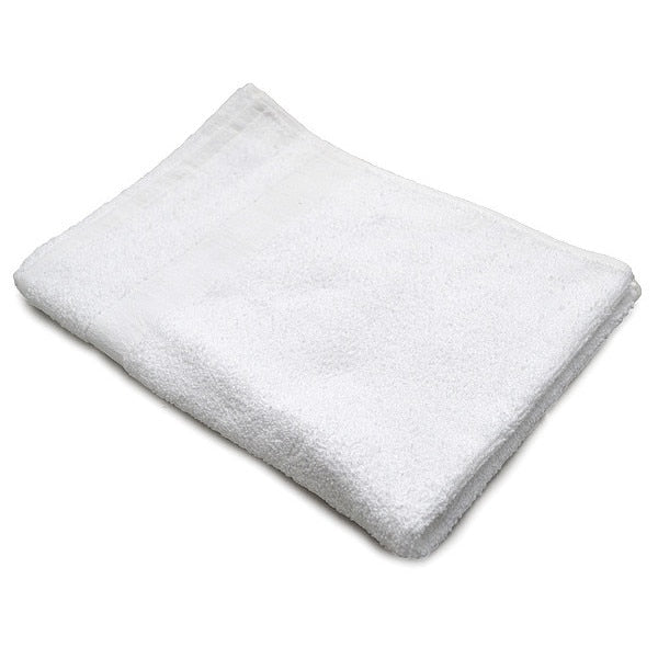 Bath Towel, 24x50 In., White, PK12