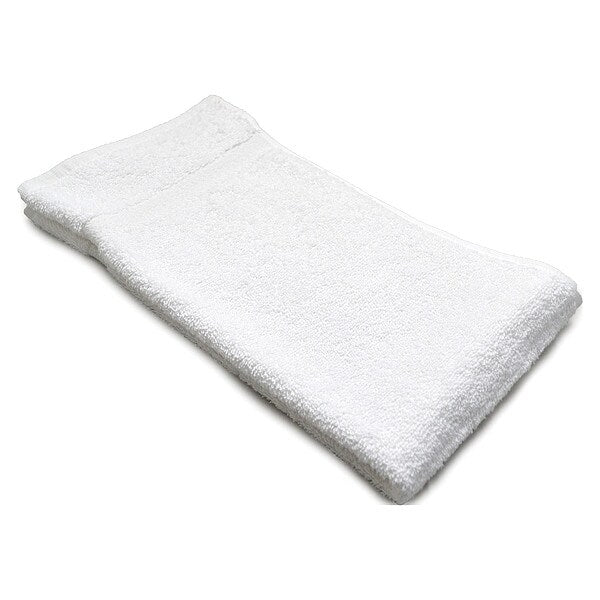 Hand Towel, 16x30 In, White, PK12