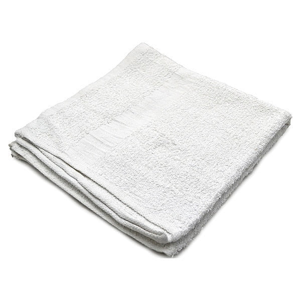 Bath Towel, 22x44 In., White, PK12