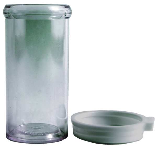 Vial with Cap, Unassembled, 18 mL, PK1200