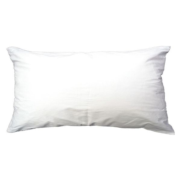 Pillow, King, 37x21 In., White