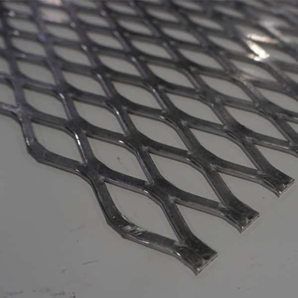 Expanded Sheet, Flat, Al, 8 x4, 1-1/2-#0.081