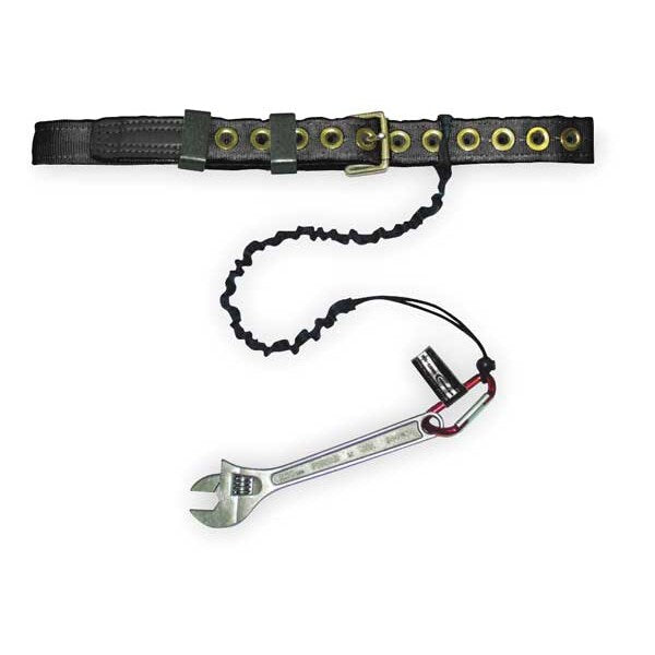 Tool Lanyard, Black, Nylon, 5 Lb.