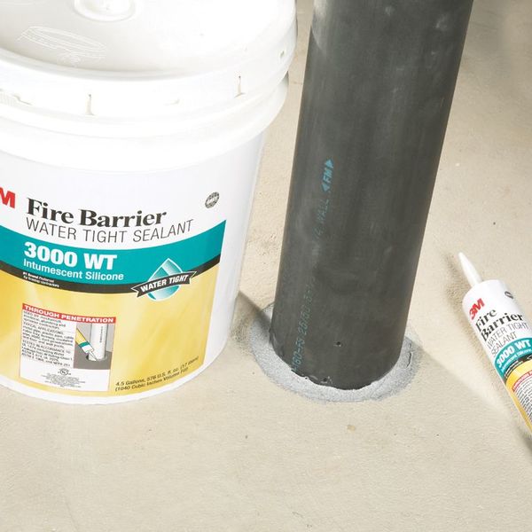 Fire Barrier Sealant, 10.1 oz., Gray