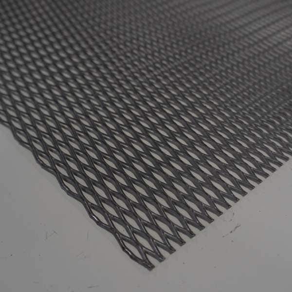 Expanded Sheet, Flat, Stl, 8 x 4 ft, 1/4-#20