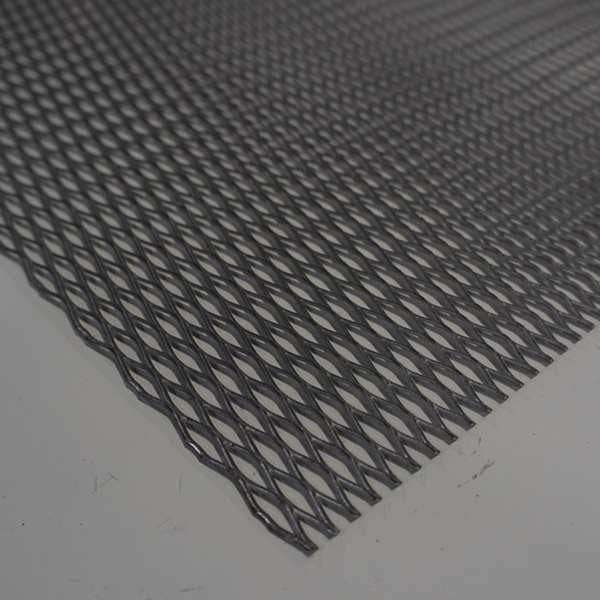 Expanded Sheet, Flat, Stl, 8 x 4 ft, 1/4-#18