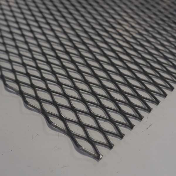 Expanded Sheet, Rsd, Carbon, 4x4 ft, 1/2-#13