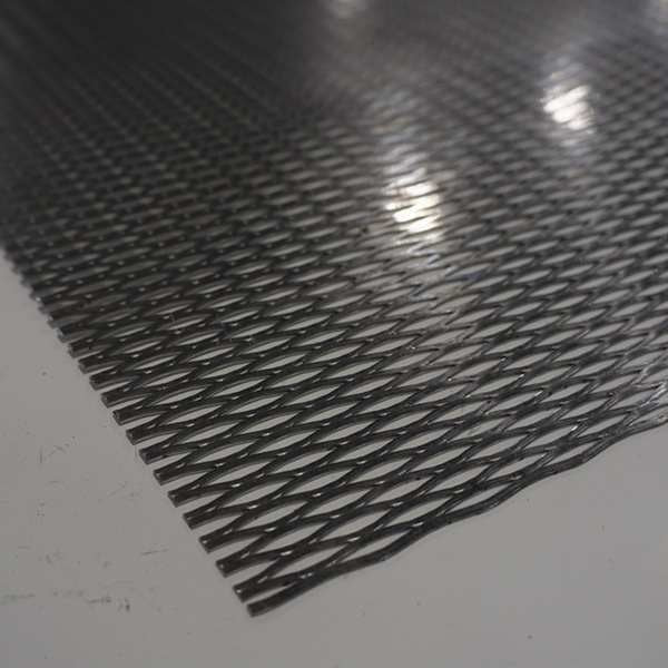 Expanded Sheet, Rsd, Carbon, 8x4 ft, 1/4-#18