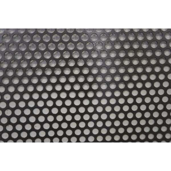 Sheet, Perf, Stl, 40x36, 14 ga, 0.500 Dia, Rnd