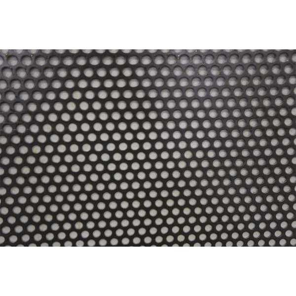 Sheet, Perf, Stl, 40x36, 14 ga, 0.375 Dia, Rnd