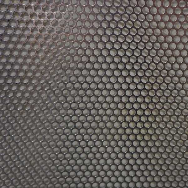 Perf Sheet, Steel, 40x36, 0.250 Dia, Rnd
